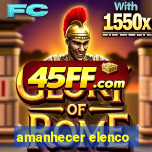 amanhecer elenco